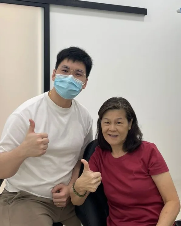 Ivory Dental team member with a patient